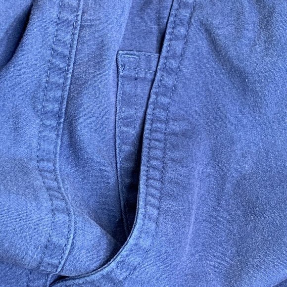 Haband Casual Joe Shorts Men 36 Blue Chino Elastic Waist 5 Pocket Logo Outdoor - Picture 5 of 7